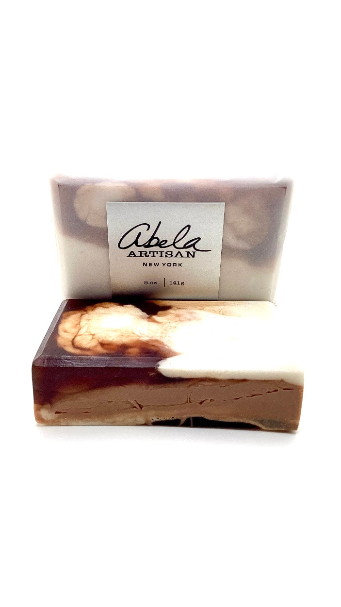 Coco Clay Swirl Moisturizing Anti Aging Acne Fighting Face -Body Soap Bar 5 Oz.- 141g.