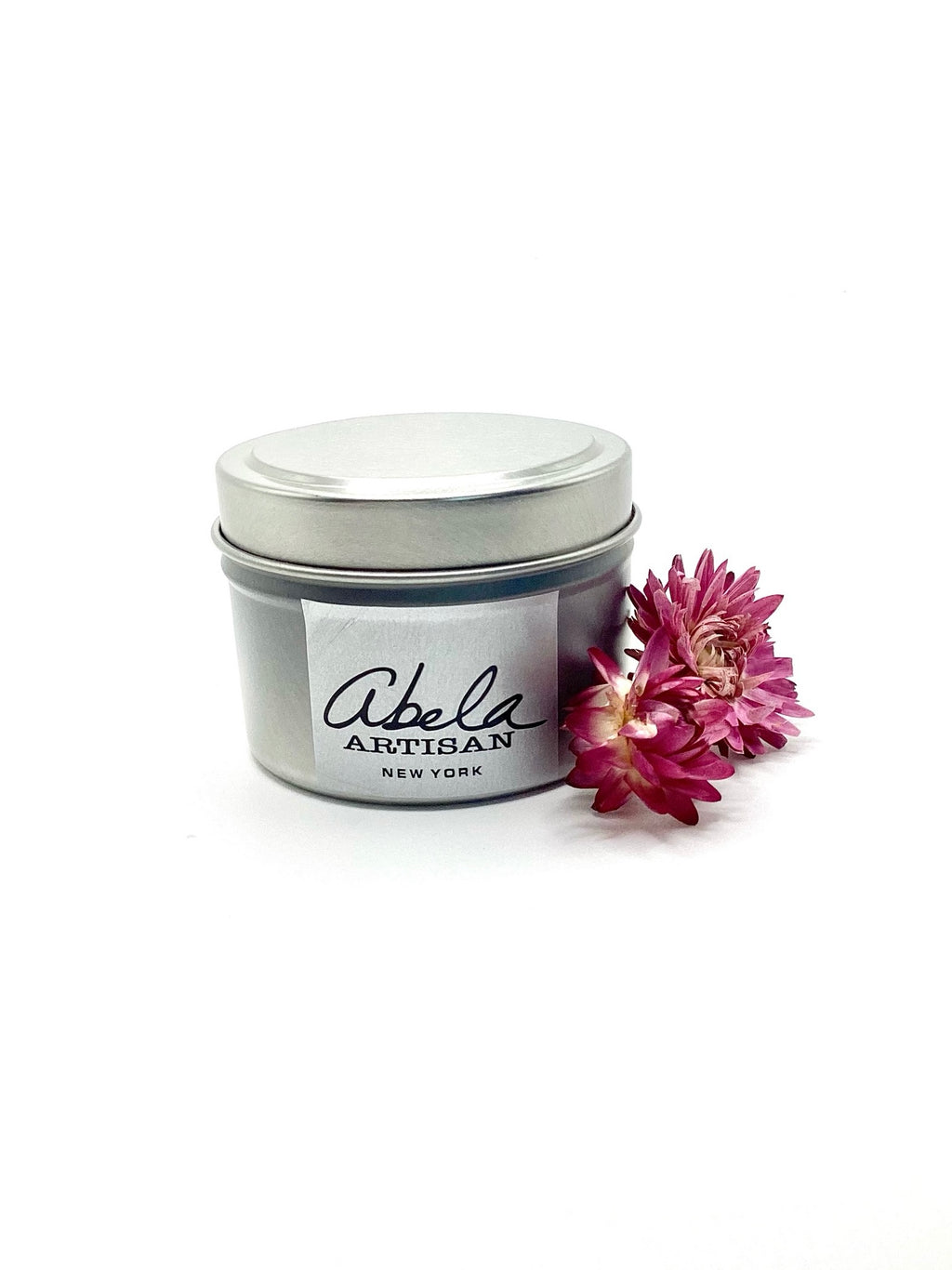 Abela Artisan  “SWEET CEDAR SCENTED CANDLE” – 4 oz Travel Tin