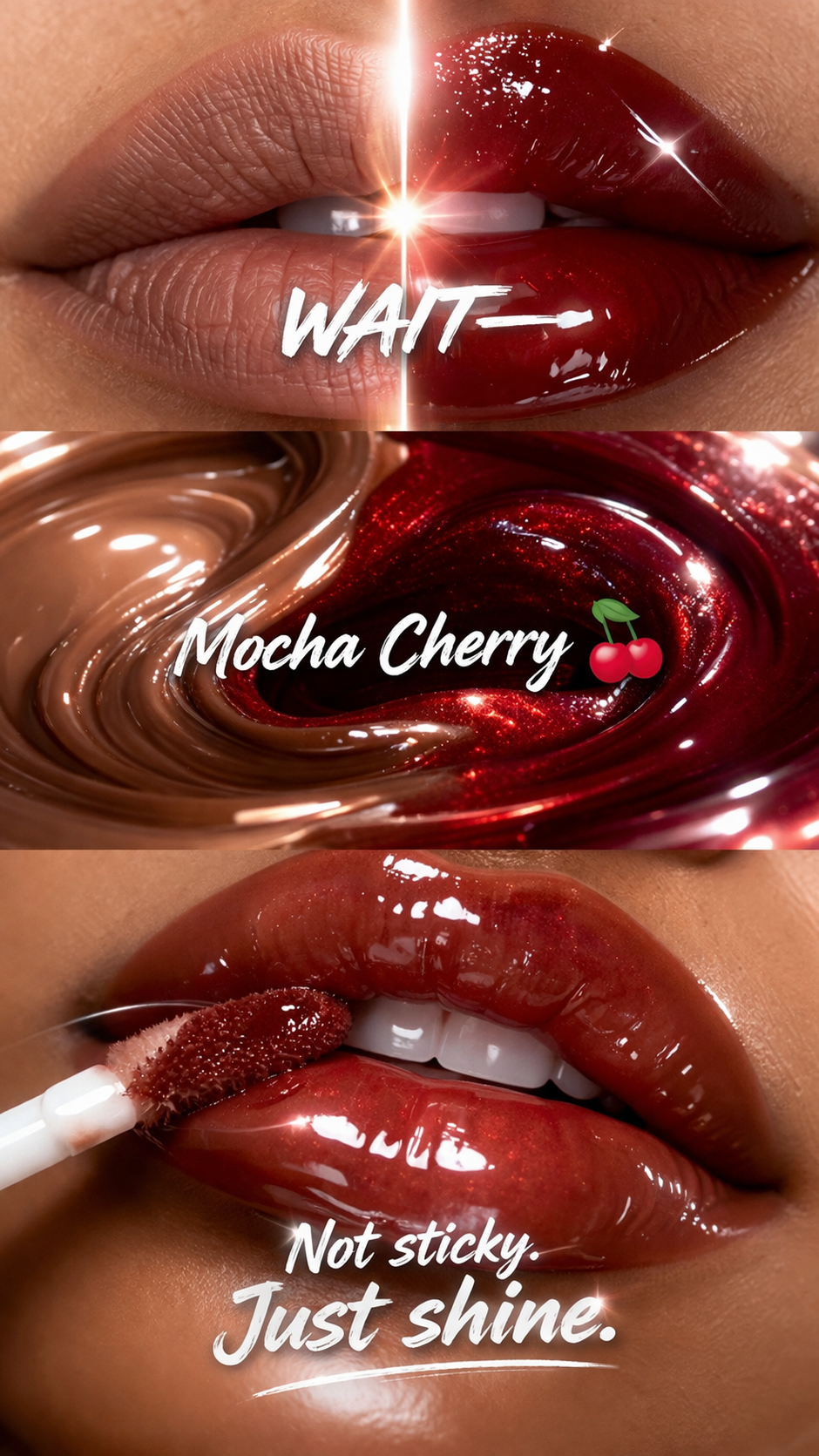 Abela Artisan - Mocha Cherry Hydrating Lip Gloss -10ml