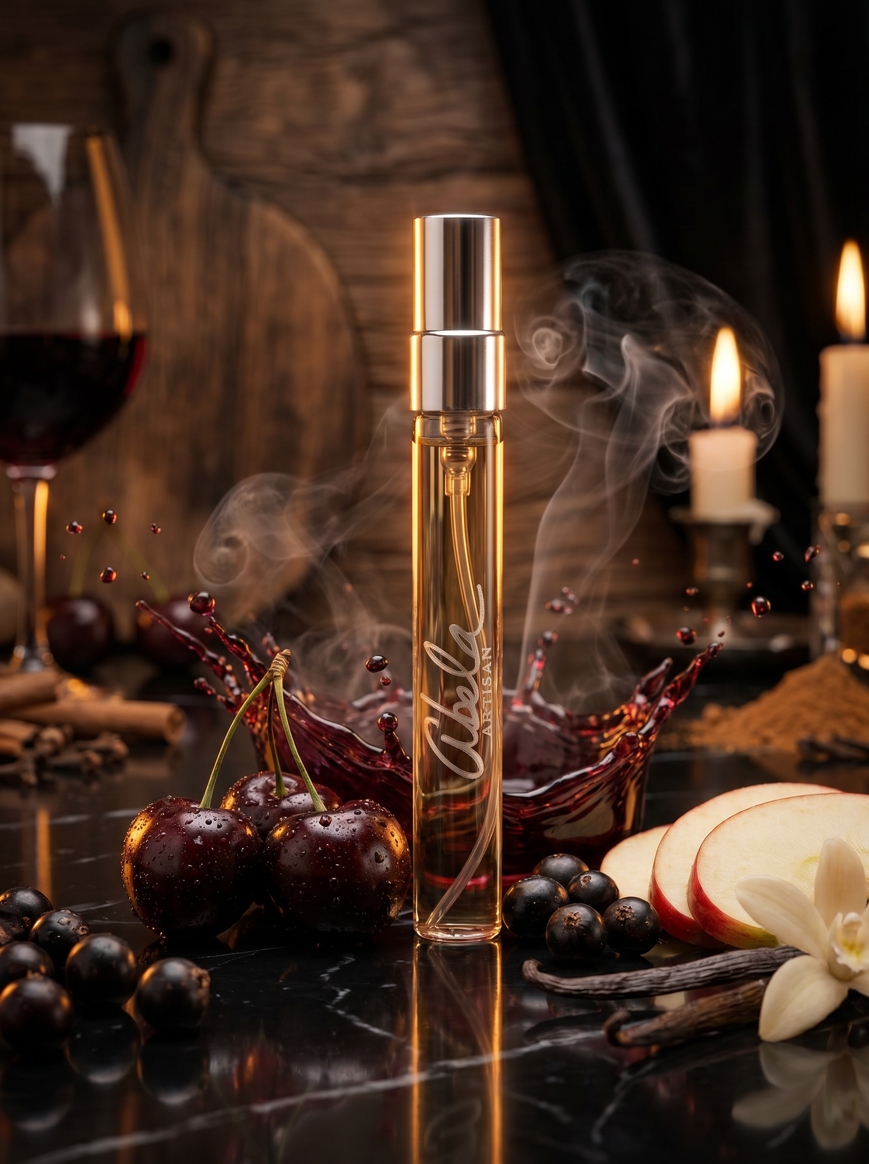 “BLACK CHERRY” Perfume –10ML Mist Vial by Abela Artisan
