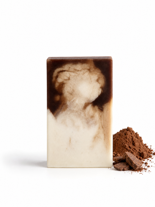 Abela Artisan “COCO CLAY” Marble - Detoxing Exfoliating- Face -Body Soap Bar 5 Oz.- 141g.