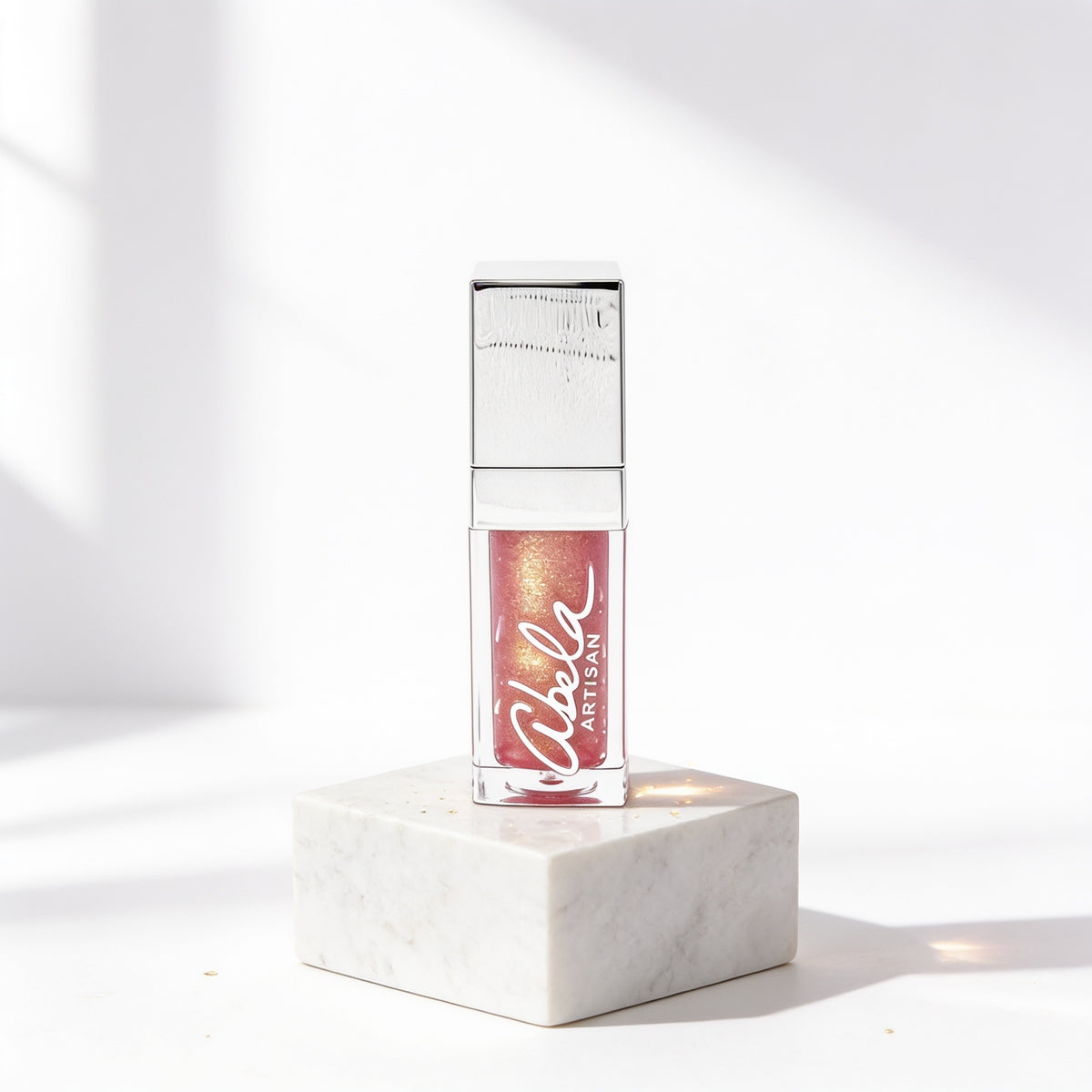 Abela Artisan Pink Aura Shimmer Hydrating Lip Gloss | 10ml