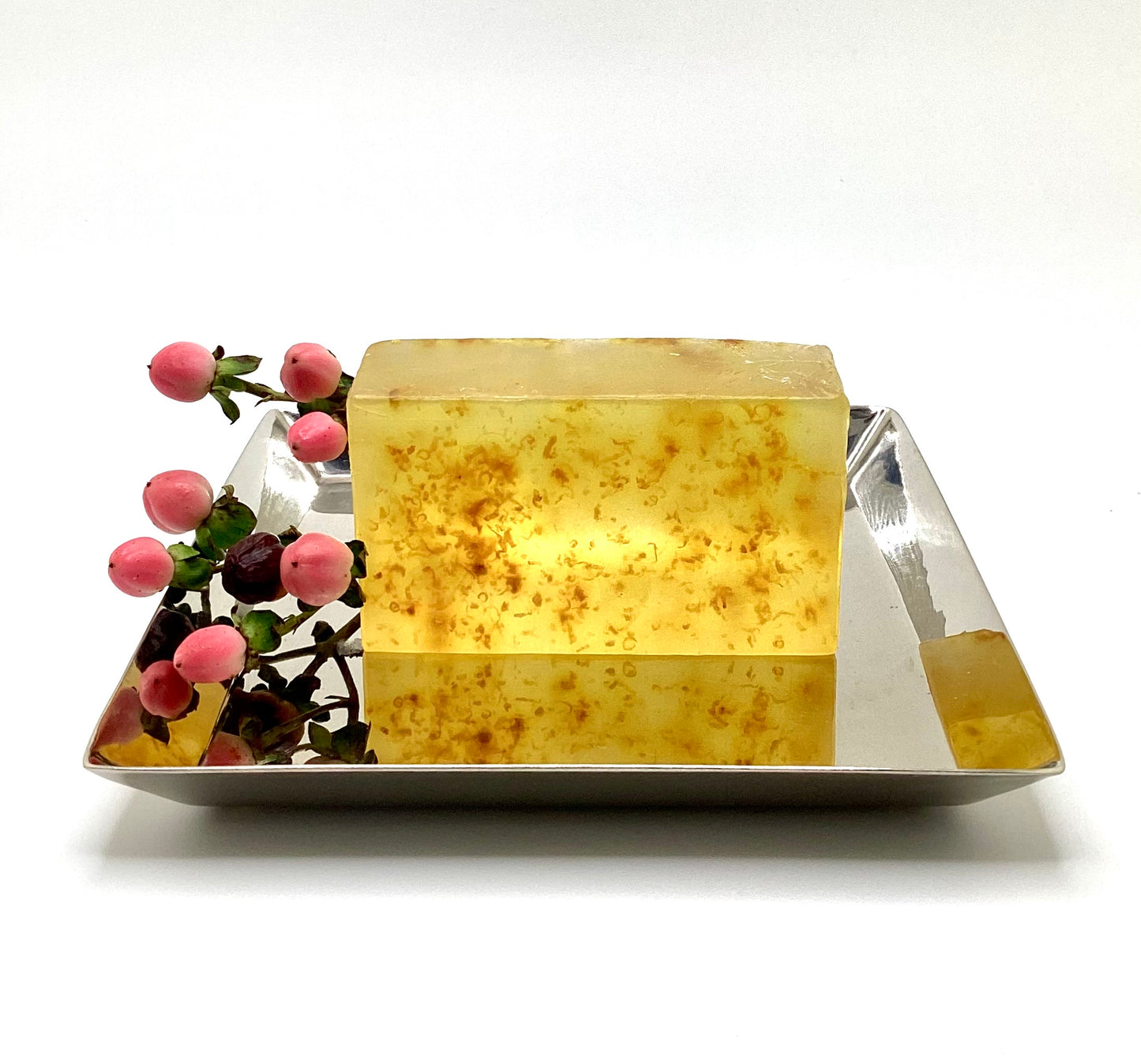 LEMON HONEY GLOW Moisturizing Acne Fighting Soap Bar 5 Oz.