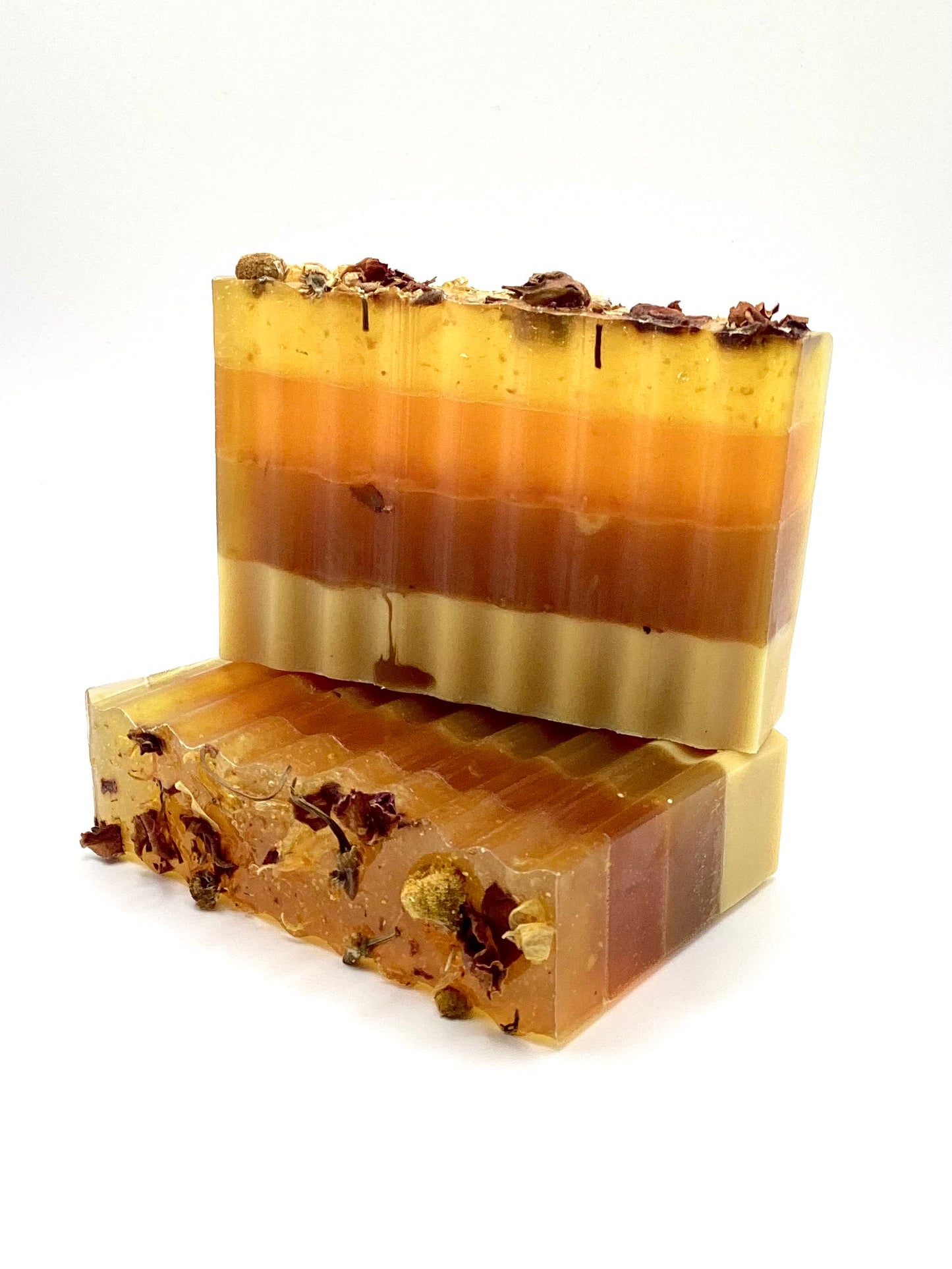 Abela Artisan TURMERIC CLAY HONEY ORANGE Moisturizing Acne Fighting Soap Bar 5 Oz Small Batch