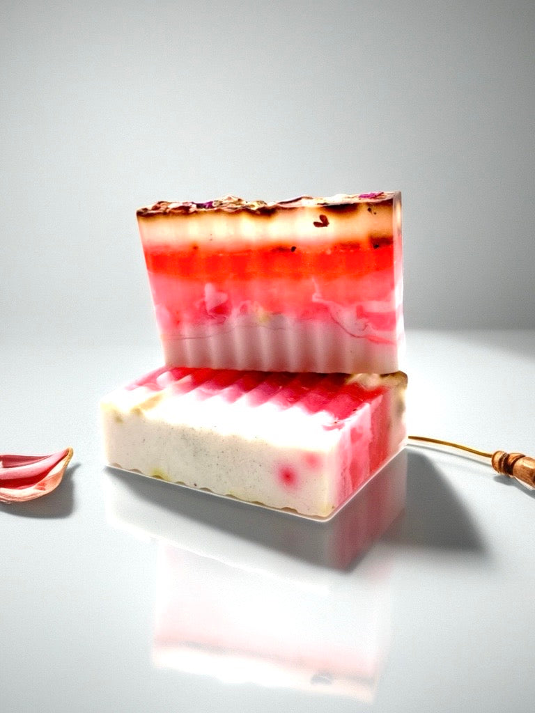 Abela Artisan “PEONY” Perfumed Bath Soap Bar 5 oz -141g