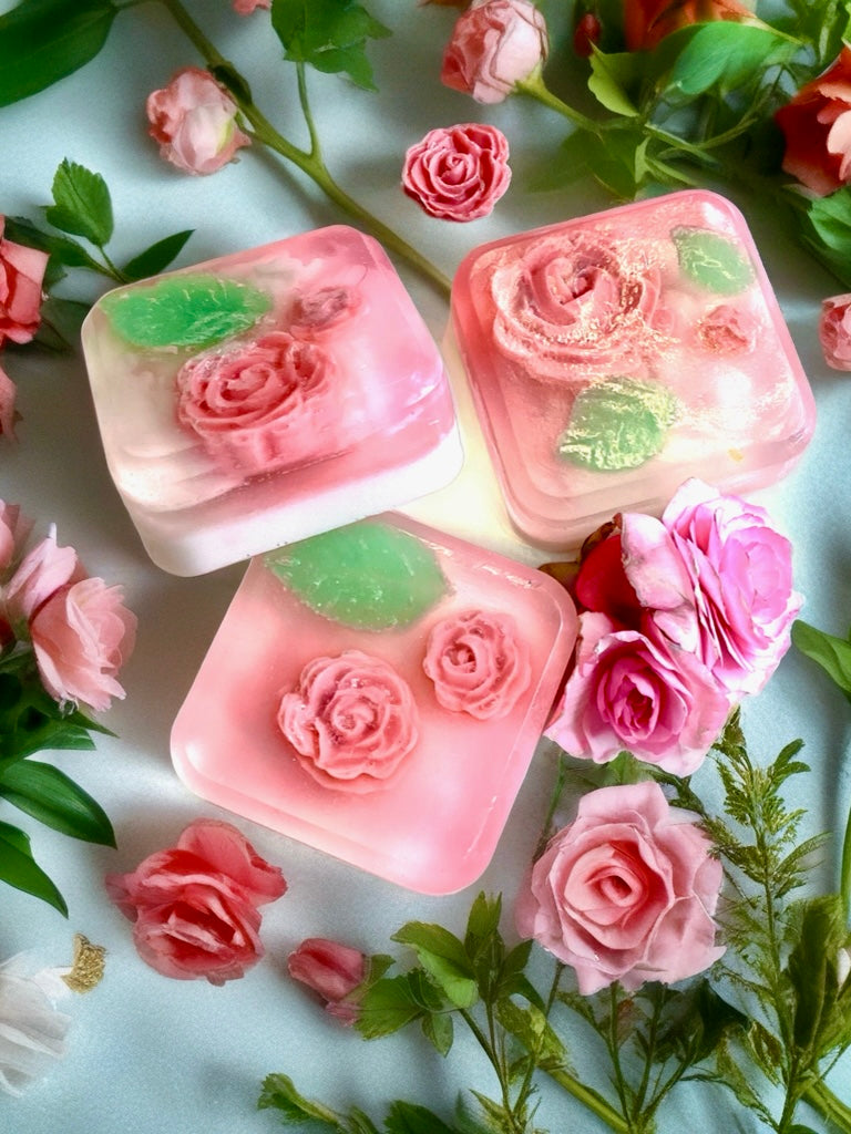 Peony Passion Perfumed Hand Soap Bar 2” x 2” Square | 2 Oz.- 57g