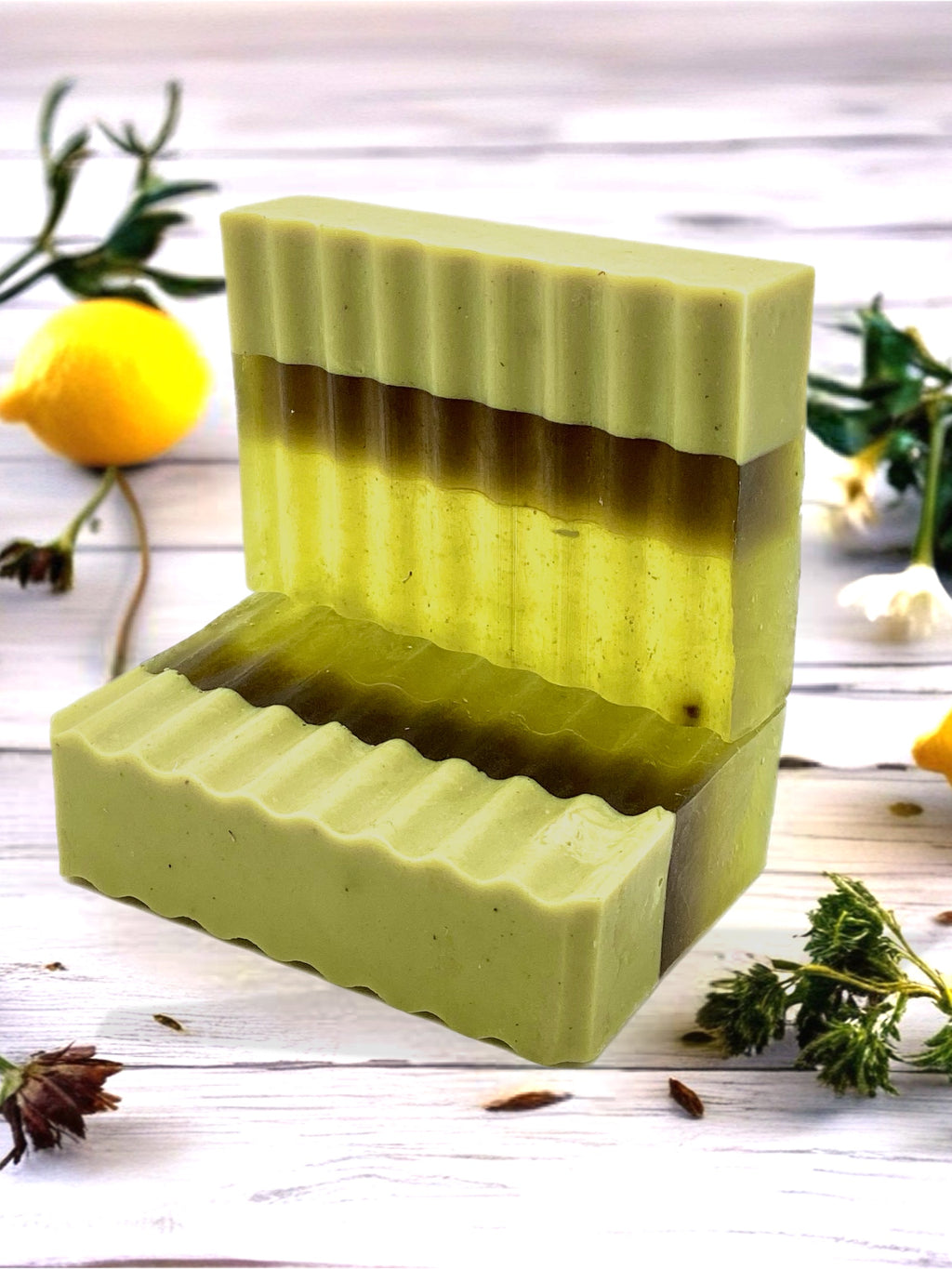 Abela Artisan Moringa Tea Tree Clay Wellness Soap Bar 5 oz - 141 g.
