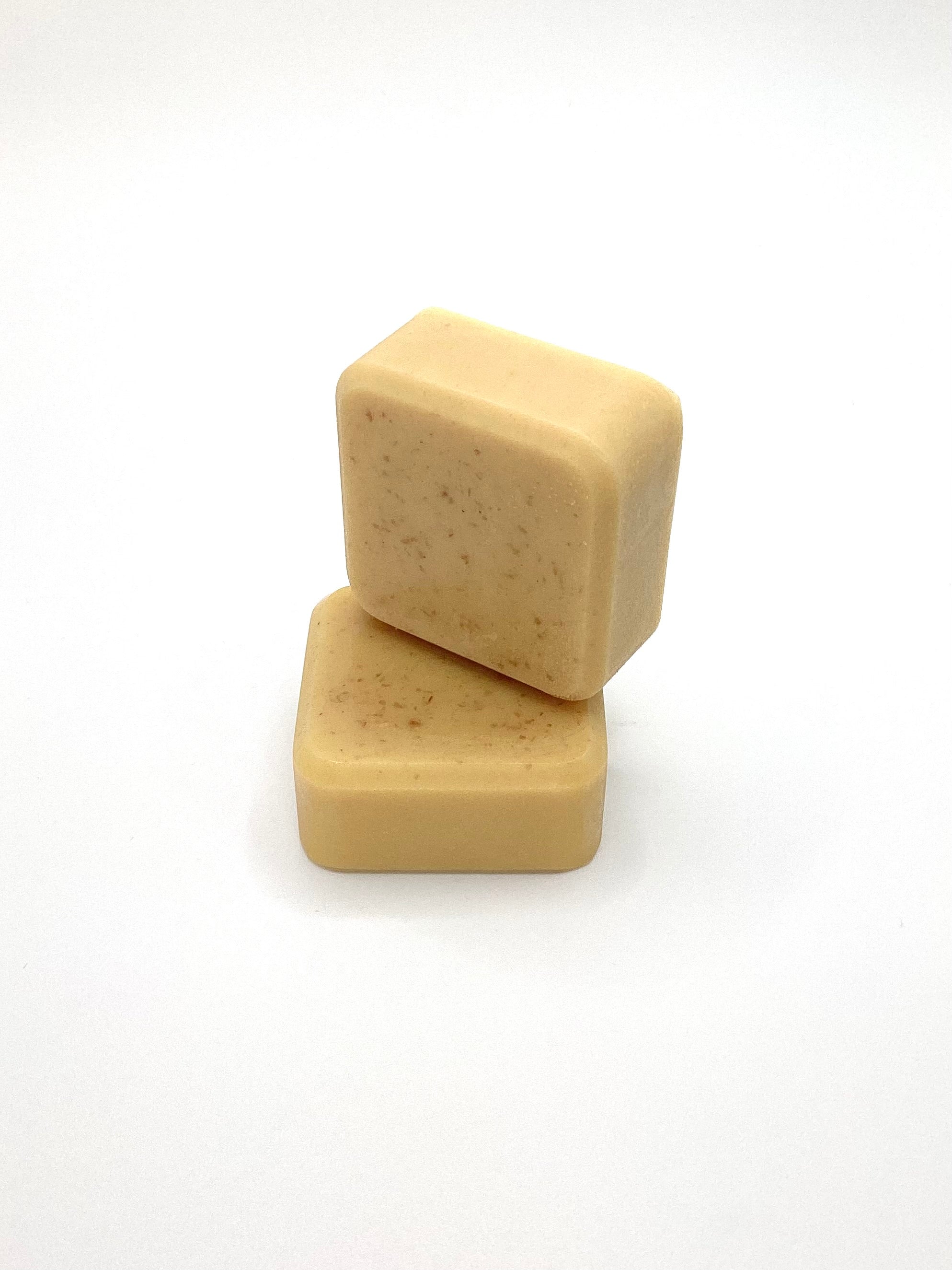 Abela Artisan “MINI LUXE TURMERIC-CITRUS” -Healing Wellness Soap Bar.  2”x2”, 3oz- 84g.
